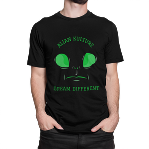 Alian Kulture Dream Different Green Eyes Tee