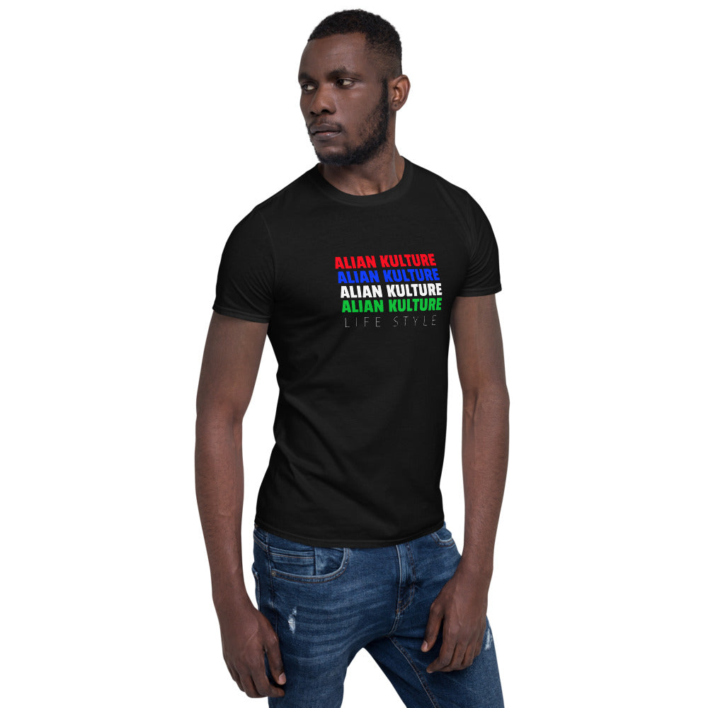 Alian Kulture Color Spec Black Tee