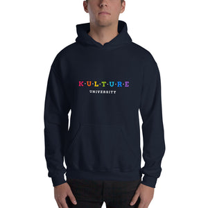 Kulture University White Print Hoodie