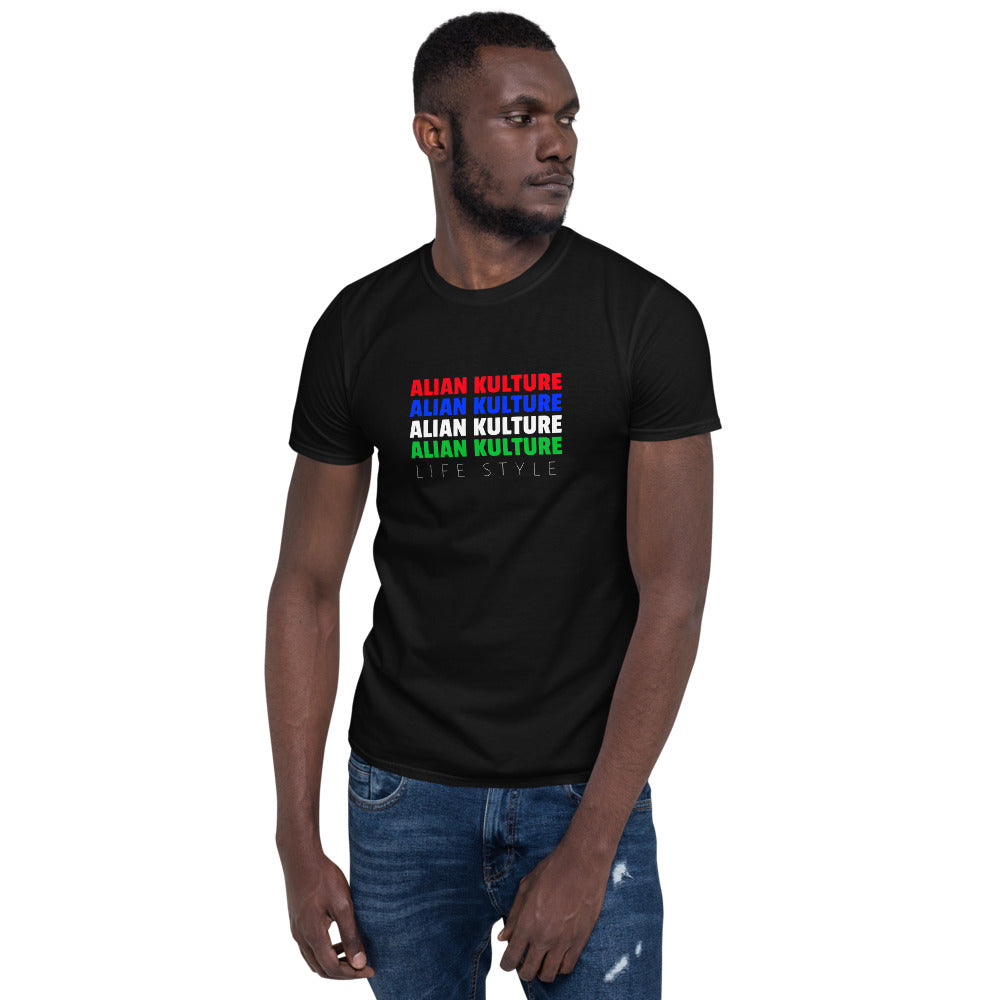 Alian Kulture Color Spec Black Tee