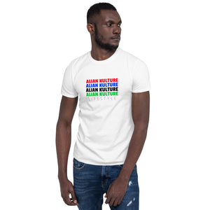 Alian Kulture Color Spec White Tee