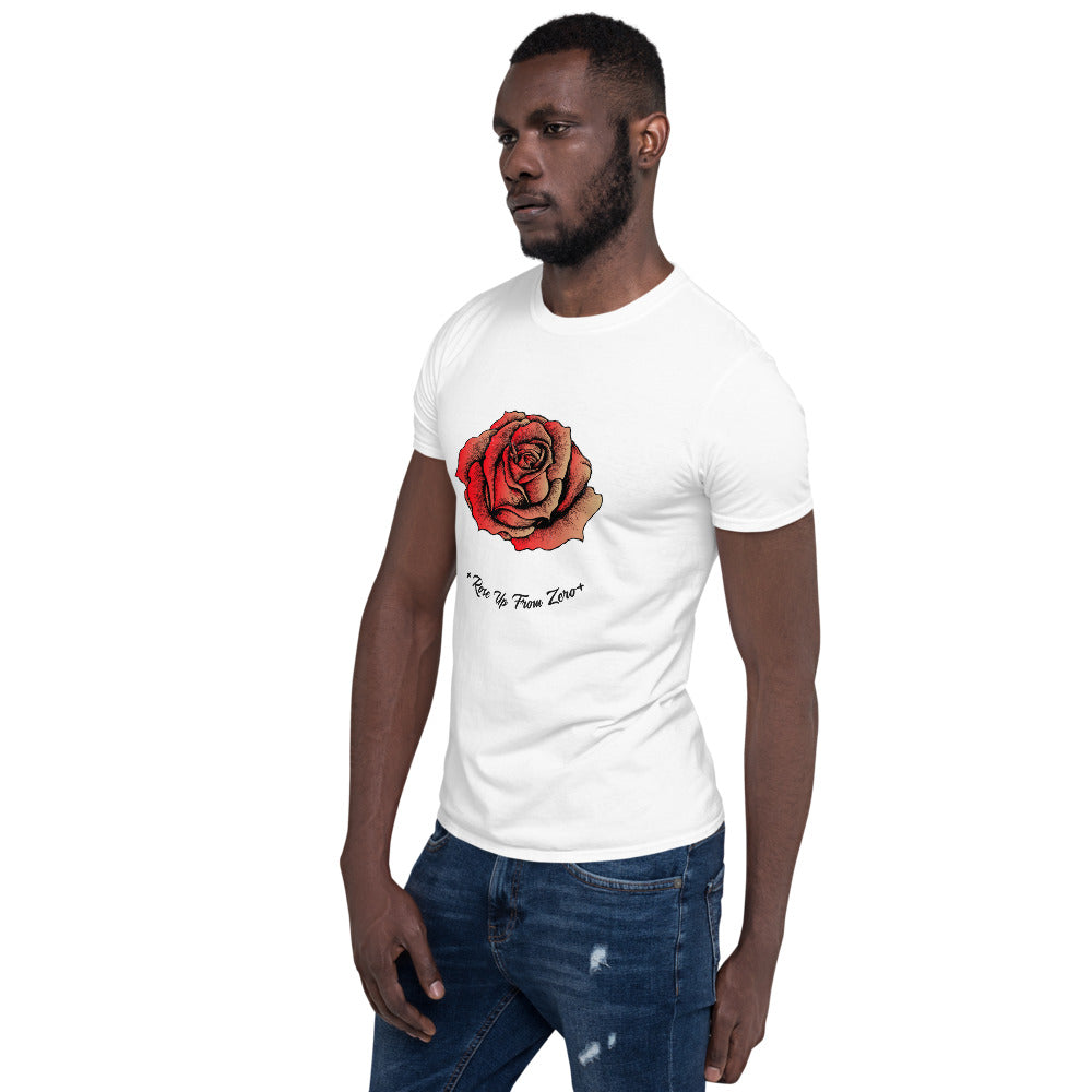 Rose Up From Zero White Tee