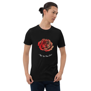 Rose Up From Zero Black Tee