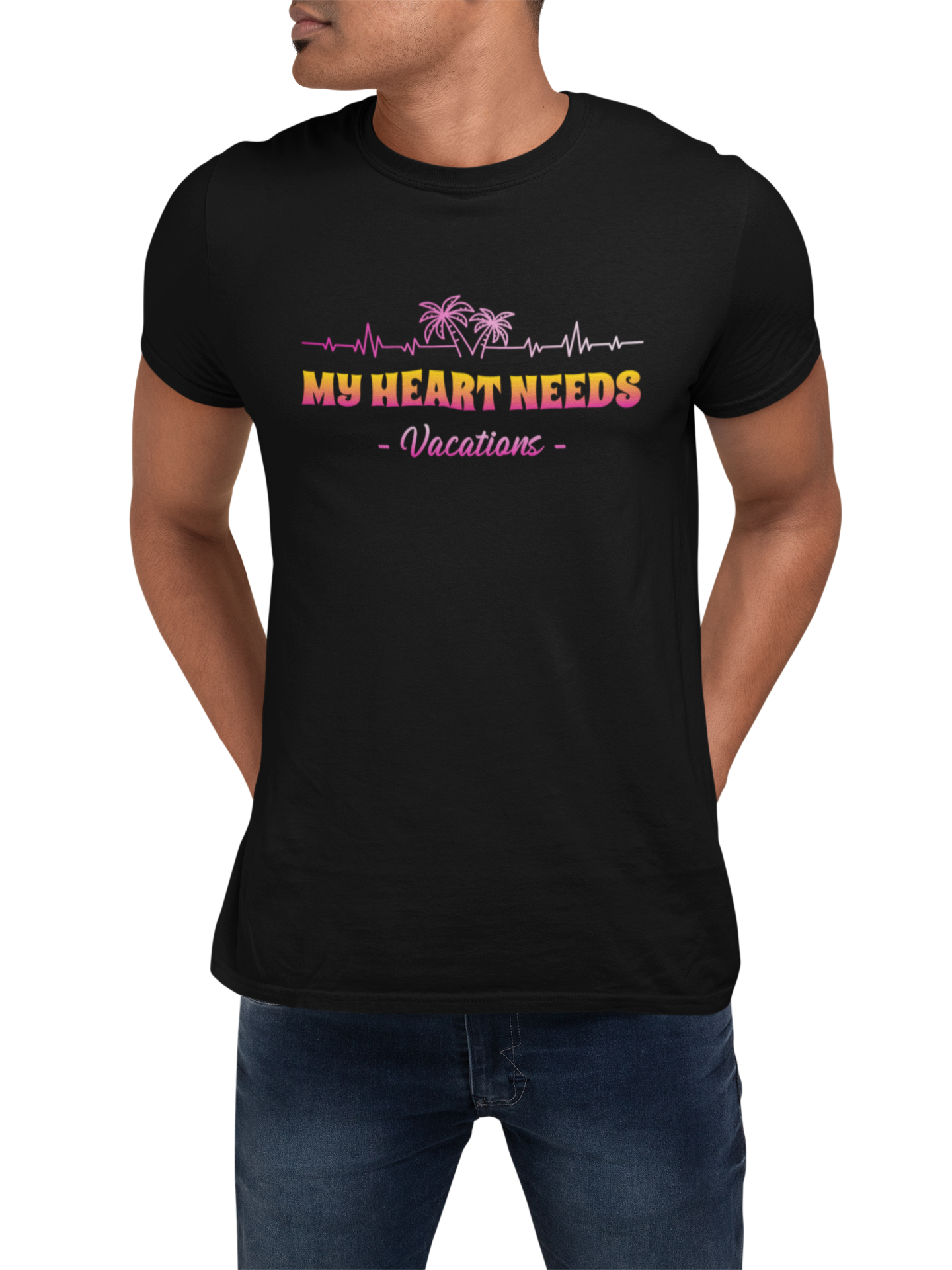 Heart Needs a Vacay Tee