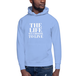 The LWCL White Print Hoodie