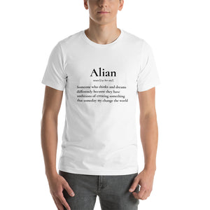 Alian Black Print Definition Tee